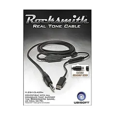 Cabo de áudio USB Rocksmith Real Tone [Ubisoft]