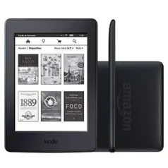 Kindle Paperwhite Amazon Preto Wi-fi 4gb C/luz R$430