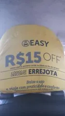 15 reais de desconto no easytaxi no RJ