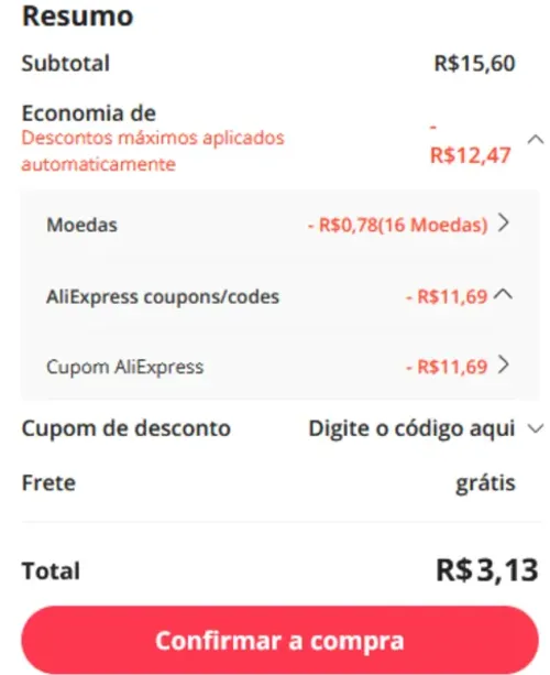 Imagen na descrição da promoção