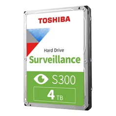 HD Toshiba Surveillance S300, 4TB, SATA - [379,00 com cupom no PIX]