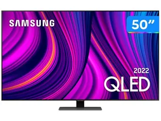 Smart TV 50” 4K QLED Samsung QN50Q80B - VA Wi-Fi Bluetooth HDR Alexa 4 HDMI 2 USB