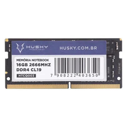 Memória Husky Technologies, 16GB, 2666MHz, DDR4, CL19, para Notebook - HTCQ003