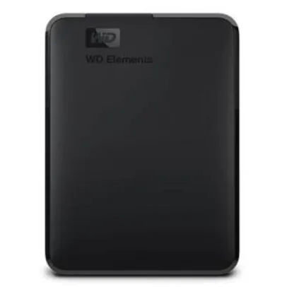 HD Externo Portátil Western Digital, 4TB, USB 3.0, Preto - WDBU6Y0040BBK | R$ 599