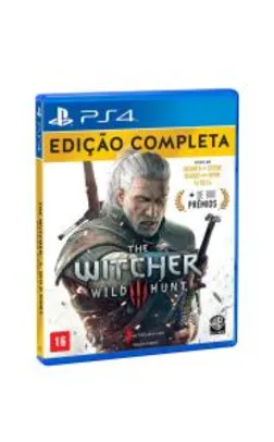 The Witcher 3 Wild Hunt EDIÇÃO COMPLETA - PS4