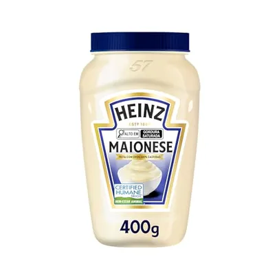 (10 Unid R$ 107,53)Maionese Heinz 400g 