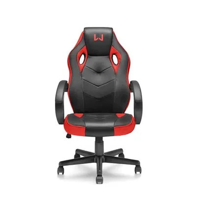 [Com AME R$399] Warrior Tongea Cadeira Gamer Vermelho - Ga162