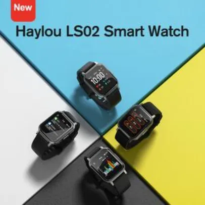 Smartwatch Xiaomi Haylou LS02 Global | R$ 128