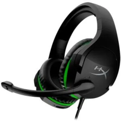 Headset Gamer HyperX CloudX Stinger Xbox, Preto | R$ 235