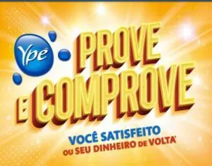 Prorrogado: Produtos Ypê com até R$20 de volta