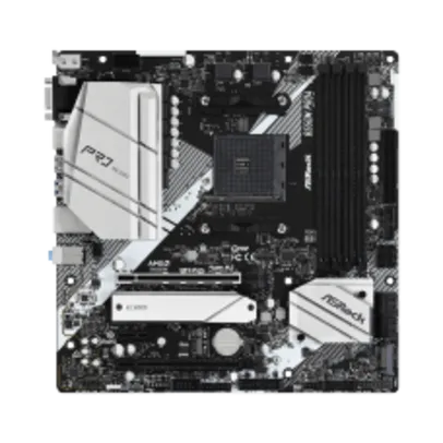 Placa Mãe AsRock B550M Pro4, B550, AMD AM4, mATX, DDR4, 90-MXBDK0-A0UAYZ