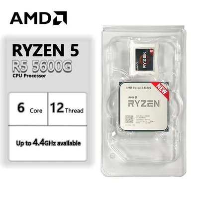 Processador Amd Ryzen 5 5600G Novo 