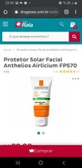 [DermaClub & Raia] Protetor Solar Facial Anthelios Airlicium FPS70 | R$ 70