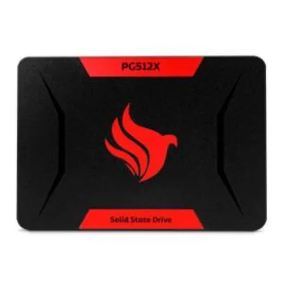 SSD Pichau Gaming 512GB 2.5" Sata 6GB/s, PG512X R$399