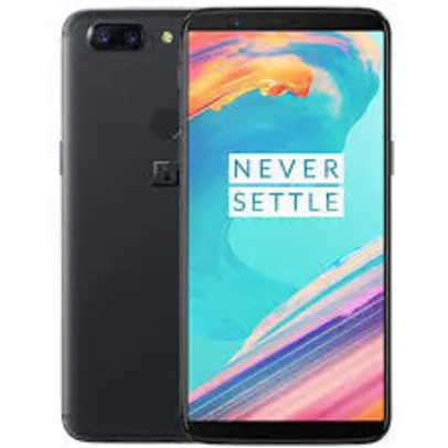 [Pré-venda] Smartphone OnePlus 5T 8GB RAM 128GB ROM International Version - BLACK - R$2076