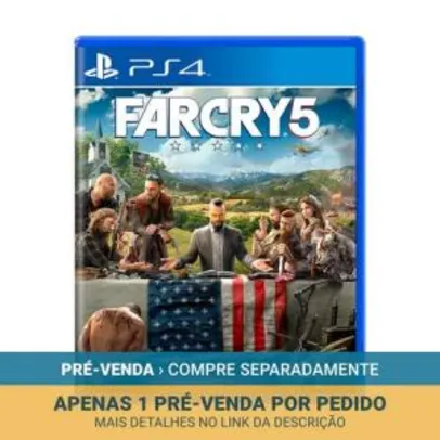 Far Cry 5 - PS4 - PRÉ-VENDA
