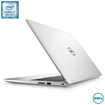 Notebook Dell, Intel®Core™i7,16GB Intel Optane + 4GB RAM, 1TB, Tela de 15,6”, AMD Radeon™530 4GB, Inspiron 15 Série 5000 - R$3.670