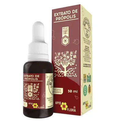 Extrato de Própolis 30 ml, Linha Própolis Apis Flora