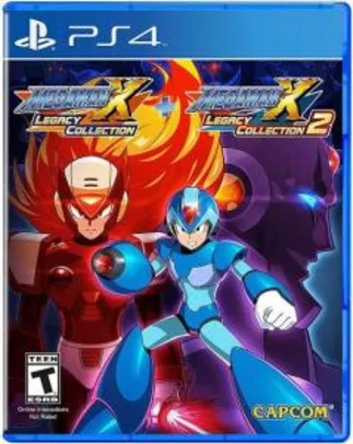 Mega Man X Legacy collection 1+2 PS4 | R$ 121,00