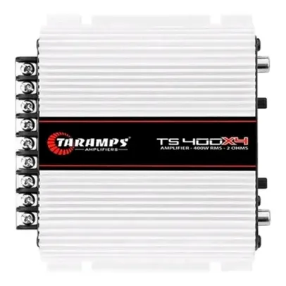 Modulo Amplificador Taramps Ts400x4 400w Rms 2 Ohms 4 Canais