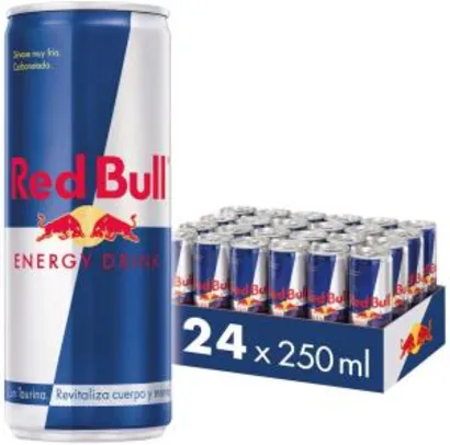 Energético Red Bull Energy Drink Pack com 24 Latas de 250ml - R$ 132