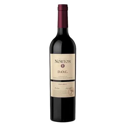 Vinho Argentino Norton D.O.C Malbec 750Ml