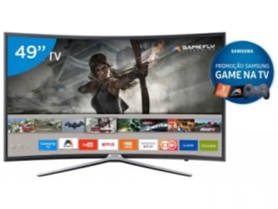 [MAGAZINE LUIZA] Smart TV LED Curva 49 Samsung Full HD UN49K6500 - Conversor Digital 3 HDMI 2 USB Wi-Fi - R$2699
