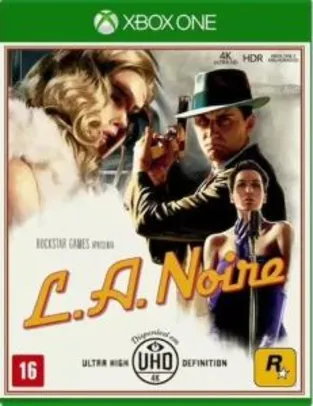 Xbox One L.A. NOIRE R$ 99,90