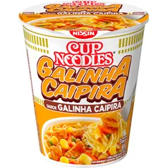 (AME) Massa Instantânea Cup Noodles Galinha Caipira Pote 69g