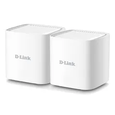 Roteador D-Link AC1200 Mesh Whole Home Wi-Fi System, 1200Mbps, 2 Antenas Internas - COVR-1102