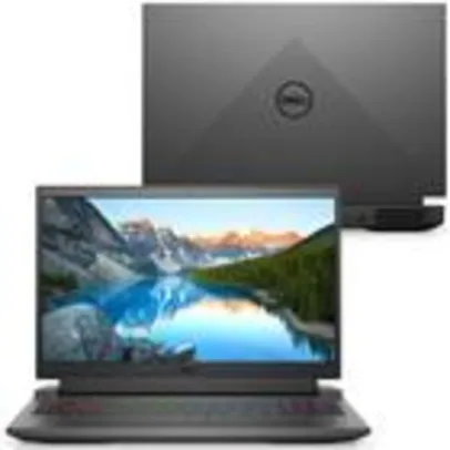[Cliente ouro + magalupay] Notebook Gamer Dell G15-i1100-M50P 15.6" FHD 11ª Ge Intel Core i7 16GB 512GB SSD NVIDIA RTX3060