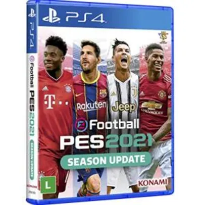 (PRIME) eFootball PES 2021 - PLAYSTATION 4/XBOX ONE | R$115
