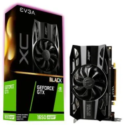Placa de Vídeo EVGA NVIDIA GeForce GTX 1650 Super, 4GB, GDDR6 | R$1.270