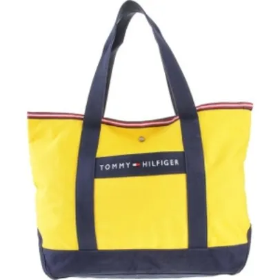 [Submarino] Bolsa Sacola Tommy Hilfiger Logo - Amarelo - R$90