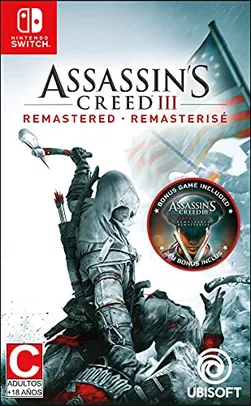 [Mídia Física] Assassins Creed 3 Remastered para Nintendo Switch 