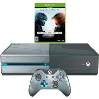 [Americanas] Xbox One 1TB Edição Halo + Jogo Halo 5 + Headset com Fio + Controle Wireless - R$1.584 a vista