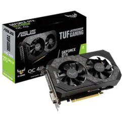 Placa de Vídeo Asus TUF Gaming NVIDIA GeForce GTX 1650 Super OC, 4GB, GDDR6 R$1300