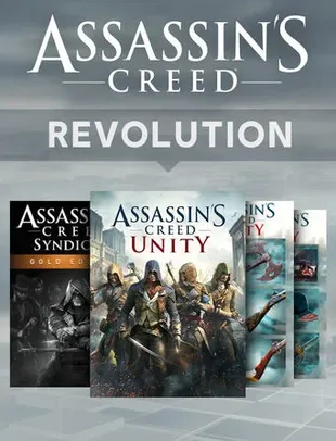 Assassin's Creed Unity+DLC 1+2+3, + Ass. Syndicate Gold+Season Pass