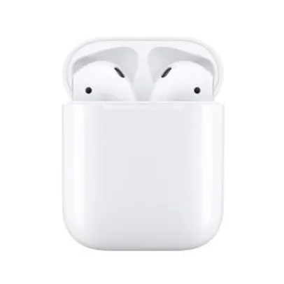 Fone de Ouvido Apple AirPods 2 com Estojo de Recarga