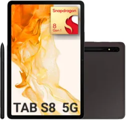 [MEMBERS] Tablet Samsung Galaxy Tab S8 5G 256GB 8GB RAM Tela 11 Snapdragon 8Gen1