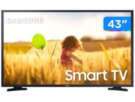 Saindo por R$ 1566,55: Smart TV Full HD LED 43” Samsung 43T5300A | R$1567 | Pelando