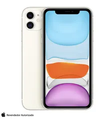 [Prime] Iphone 11 Apple 64GB Branco - Fast Shop