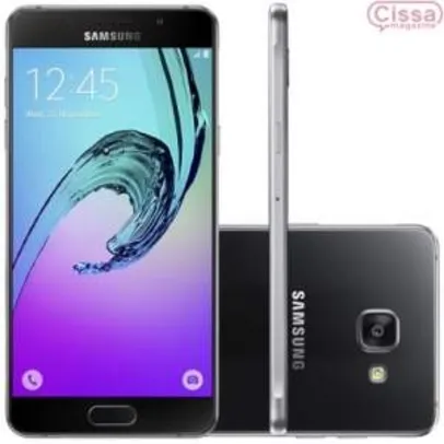 [Cissa Magazine] Smartphone Samsung Galaxy A5 2016 Duos A510 Desbloqueado Preto por R$ 1400
