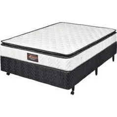 [Walmart] Colchão Casal + Cama Box Casal Platinum 138x188cm Americanflex -por R$744