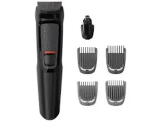 Aparador de Pelos Philips Multigroom 3000 MG3711/15 1 Velocidade com Acessórios