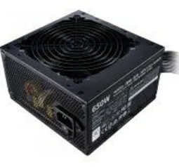 FONTE COOLER MASTER MWE 650W, 80 Plus White, PFC Ativo