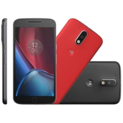 Smartphone Motorola Moto G 4 Geração Plus 32GB, Dual por R$ 1099