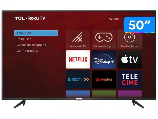 [MAGALUPAY] Smart TV 50” 4K LED TCL 50RP620 VA 60Hz