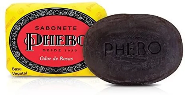 [PRIME] Sabonete Odor de Rosas, Phebo, Amarelo, 90 g | R$2,67