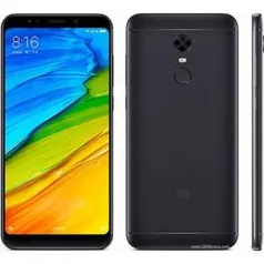 Smartphone Xiaomi Redmi 5 Plus dual Chip Android 7.1 Tela 5.99 32GB Camera 12MP - Preto
R$ 692,10